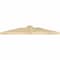 Ekena Millwork Portland Rough Sawn Timber Gable Bracket, Douglas Fir, 36"W x 6"H x 2"D x 4"F, 4/12 Pitch GBW036X06X0204POR00RDF - alternate 2